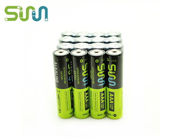 AAA 7号碱性电池 一次性电池 杉茂可定制3V,9V,18V碱性电池组