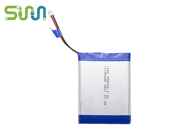 广州556078聚合物锂电池厂家直销定制3100mAh安防设备锂电池充电电池